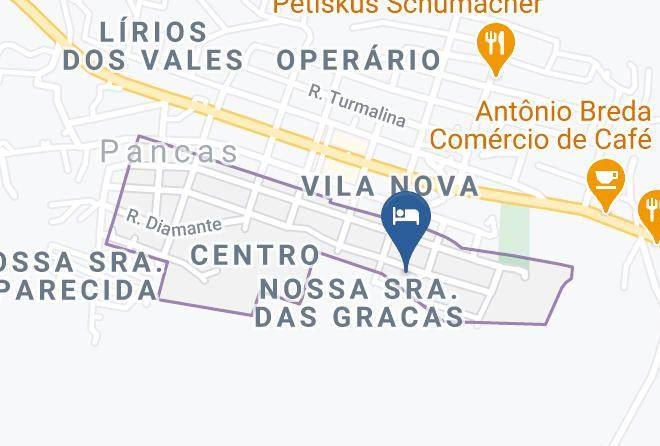 Pancas - Pousada Ninho Da Aguia Maps