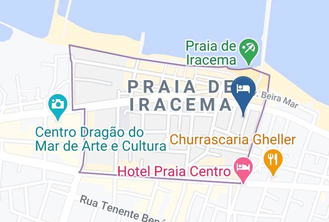 Fortaleza - Pousada Ninho Do Pelicano Maps