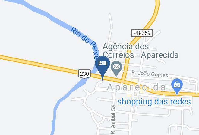 Aparecida - Pousada Noah3 Maps