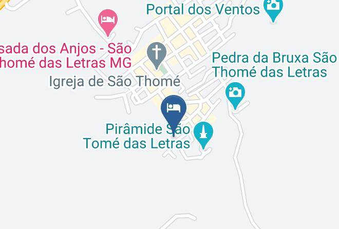 Sao Tome Das Letras - Pousada Nogueira Maps