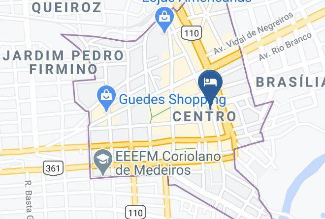 Patos - Pousada Nordestina Patoense Maps