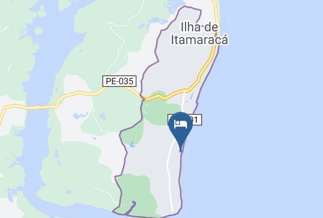 Ilha De Itamaraca - Pousada Nossa Ilha Maps