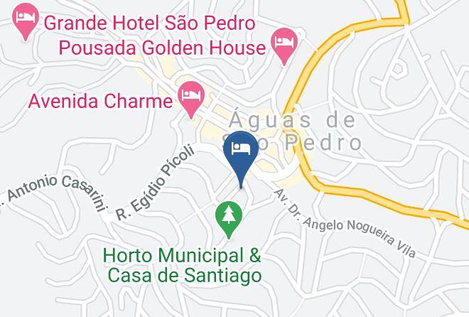 Aguas De Sao Pedro - Pousada Nossa Senhora Aparecida Aguas De Sao Pedro Maps