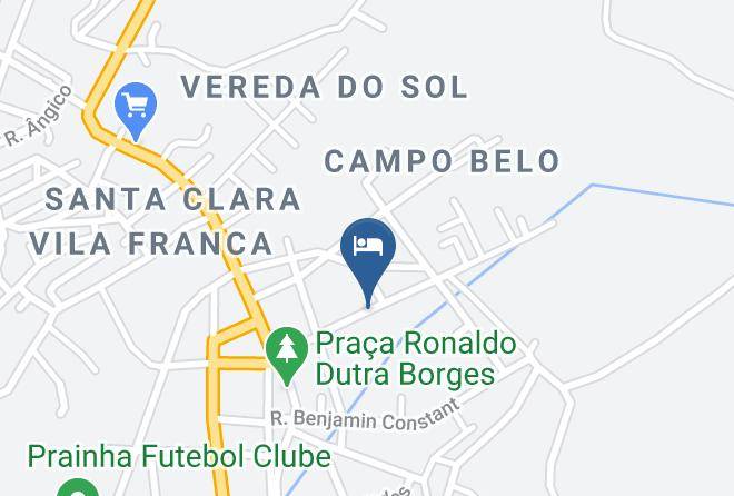 Rio Novo - Pousada Nossa Terra Maps