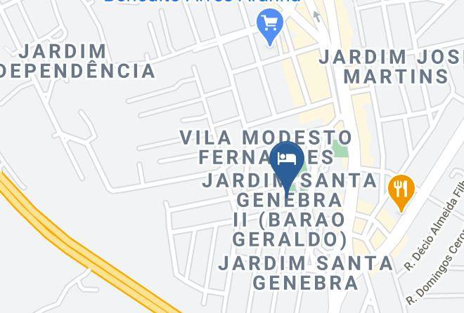 Campinas - Pousada Nosso Lar Maps