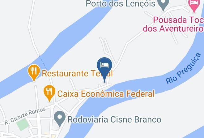 Barreirinhas - Pousada Novo Horizonte Maps