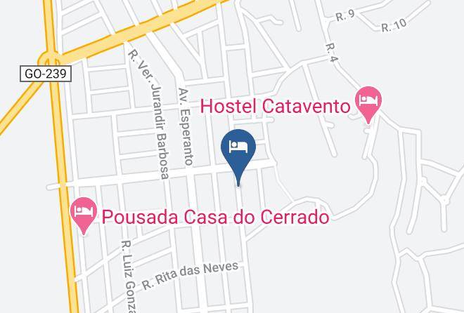 Suites Novo Horizonte Alto Paraiso De Goias Map
