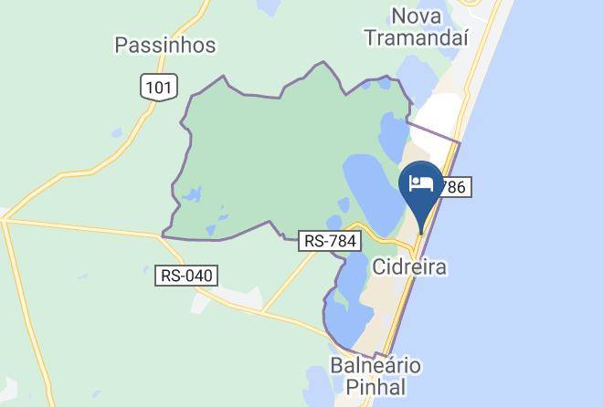 Cidreira - Pousada Novo Mar Maps