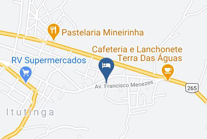 Itutinga - Pousada Novo Milenio Maps