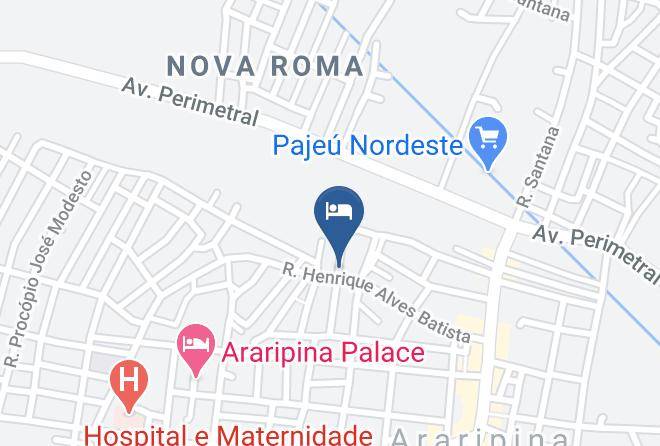 Araripina - Pousada Novo Milenium Maps