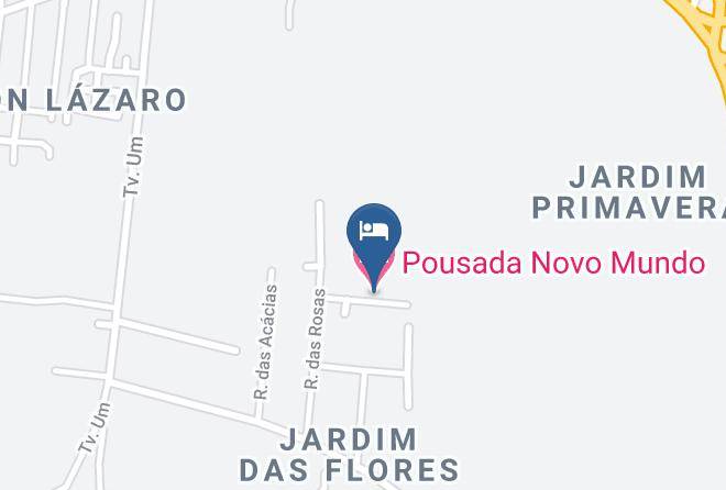 Cesario Lange - Pousada Novo Mundo Maps
