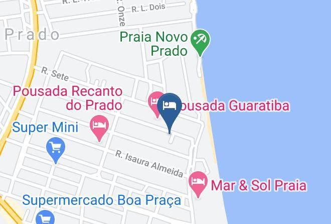Prado - Pousada Novo Prado Maps