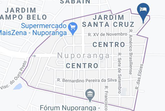 Nuporanga - Pousada Nuporanga Maps