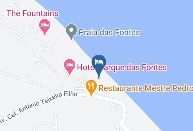 Beberibe - Pousada O Almirante Maps