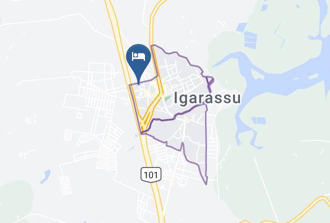 Igaracu - Pousada O Braseiro Maps
