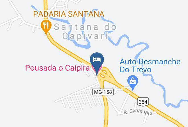 Pouso Alto - Pousada O Caipira Maps