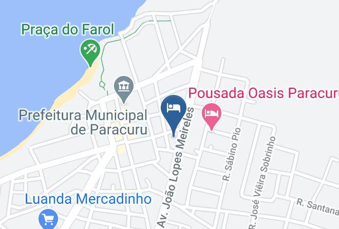 Paracuru - Pousada O Helio Maps