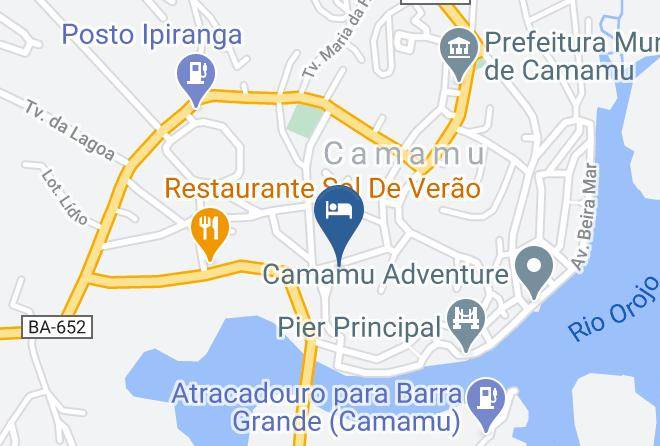 Camamu - Pousada O Paraiso Maps