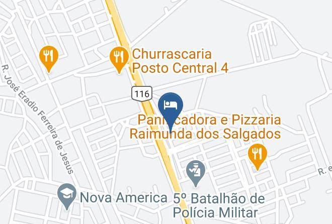 Euclides Da Cunha - Pousada O Por Do Sol Maps