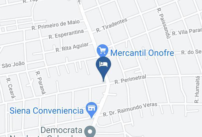 Camocim - Pousada O Rancho Maps