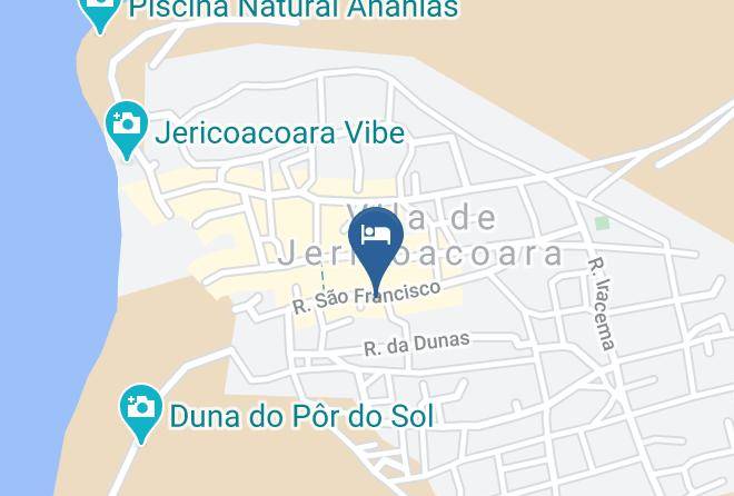 Jijoca De Jericoacoara - Pousada O Refugio Maps