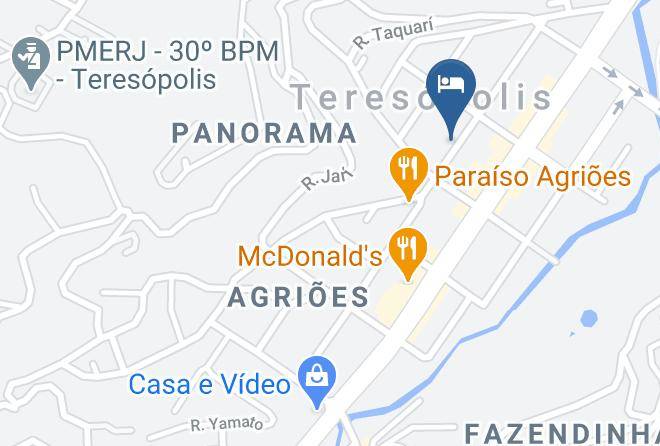 Teresopolis - Pousada Oasis De Teresopolis Ltda Maps