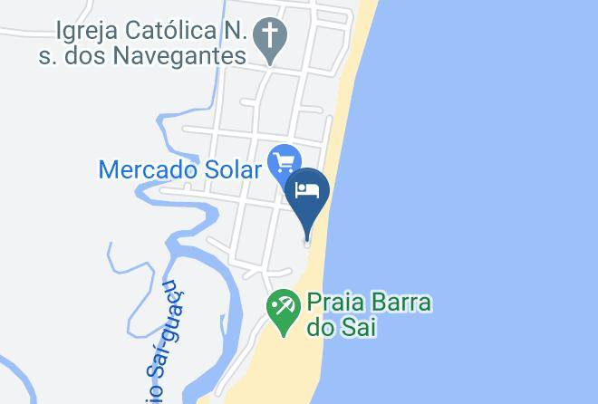 Guaratuba - Pousada Oca Praiana Maps