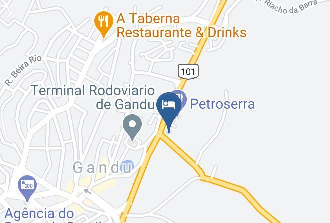 Gandu - Pousada Ofimec Maps