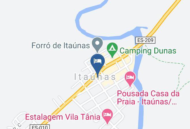 Conceicao Da Barra - Pousada Oitchi Maps