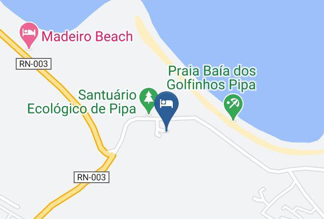 Tibau Do Sul - Pousada Oka Da Mata Maps