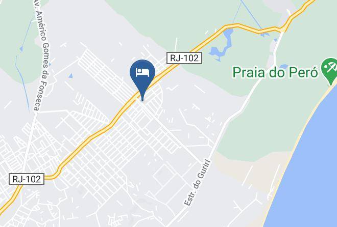 Cabo Frio - Pousada Olimpia Victoria Maps