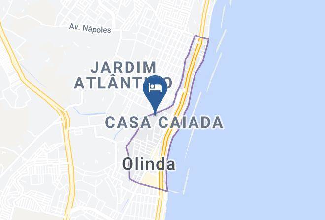 Olinda - Pousada Olinda Delicia Maps
