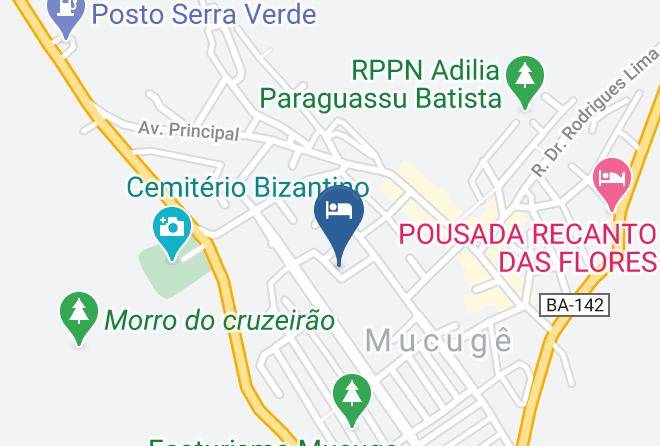 Mucuge - Pousada Oliveira Mucuge Maps