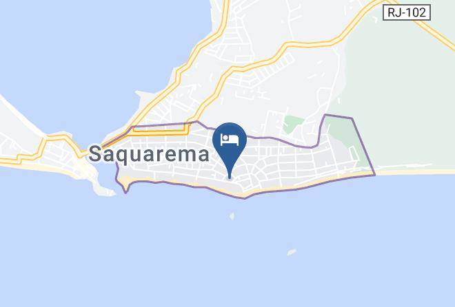 Saquarema - Pousada Ondas Maps
