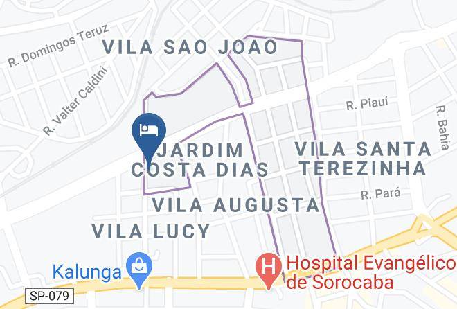 Sorocaba - Pousada Oriental Maps