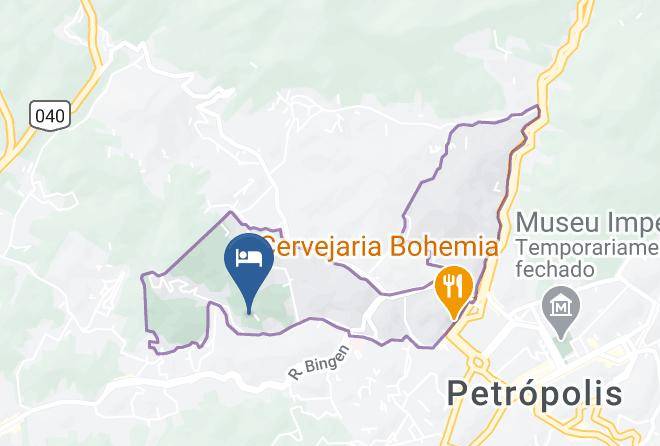 Petropolis - Pousada Orquidea Da Serra Maps