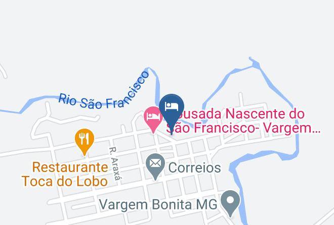 Vargem Bonita - Pousada Orquideas Da Canastra Maps
