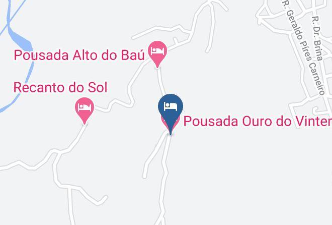 Conceicao Do Mato Dentro - Pousada Ouro Do Vintem Maps