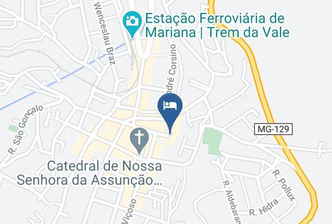 Mariana - Pousada Ouro Real Maps