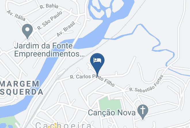 Cachoeira Paulista - Pousada Padre Leo Maps