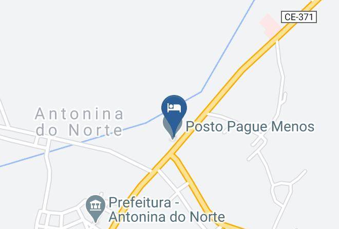 Antonina Do Norte - Pousada Pague Menos Maps