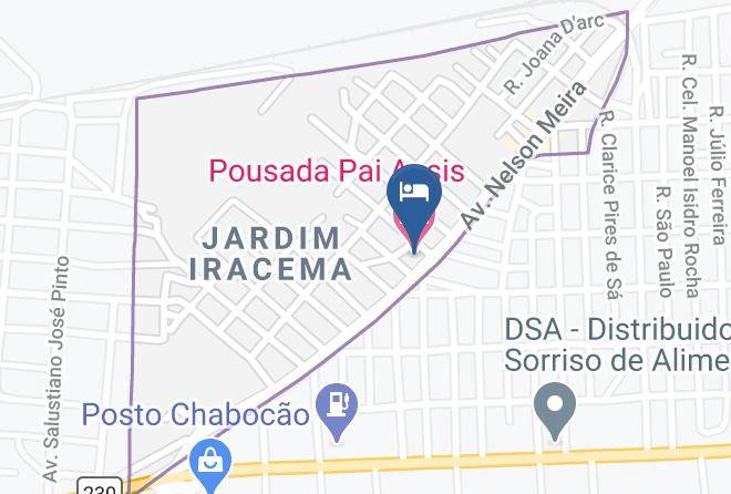 Sousa - Pousada Pai Assis Maps
