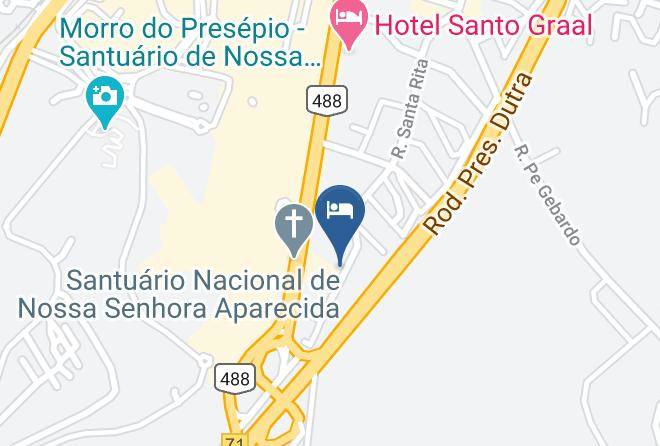 Aparecida - Pousada Pai Nosso Maps
