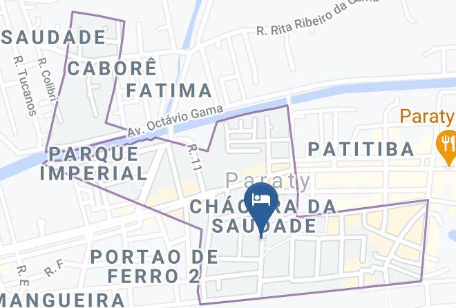 Parati - Pousada Palmeira Imperial Maps