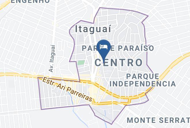 Itaguai - Pousada Palmeira Real Maps