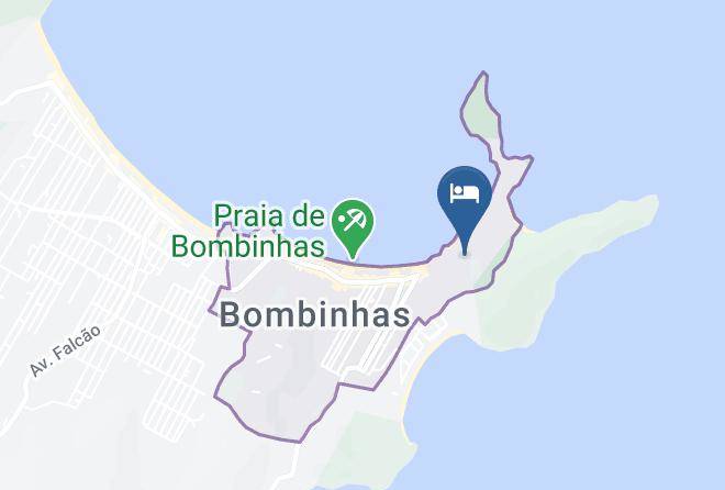 Bombinhas - Pousada Palmeiras Maps