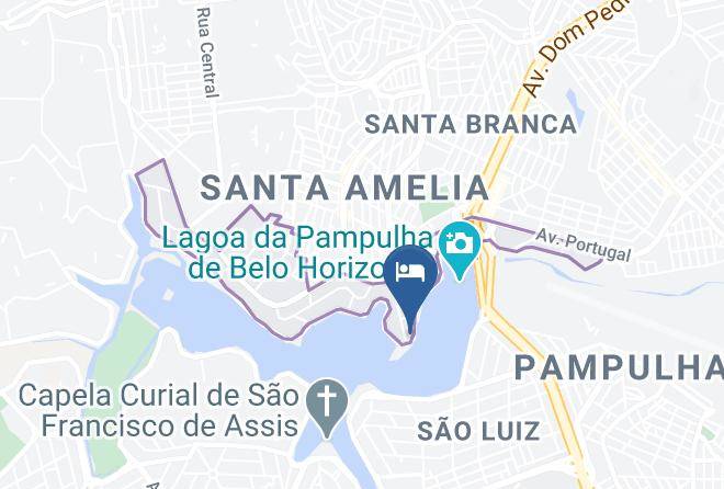 Belo Horizonte - Pousada Pampulha Maps