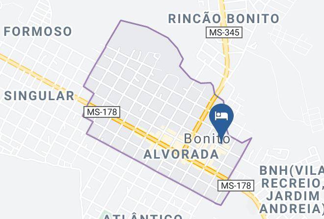 Bonito - Pousada Pantaneira Maps
