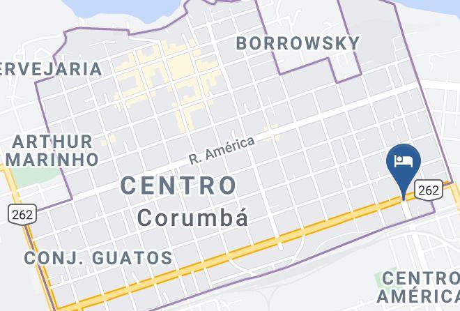 Corumba - Pousada Pantaneira Maps