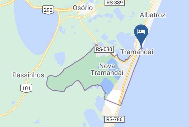 Tramandai - Pousada Pantano Grande Maps